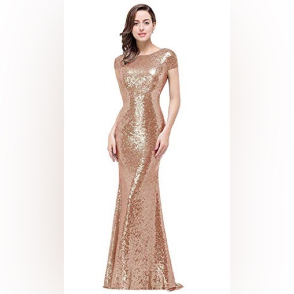 babyonline Dresses & Skirts - Rose gold sequin dress